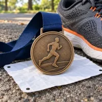 Finisher’s medal for your first road race