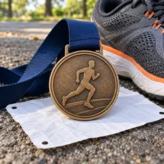 Finisher’s medal for your first road race